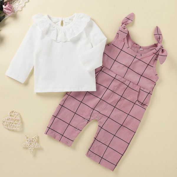clothing sets toddler girls set autumn children formal shirt +suspender pants 2pcs suit kids comfortable outfits, White
clothing sets toddler girls set autumn children formal shirt +suspender pants 2pcs suit kids comfortable outfits, White