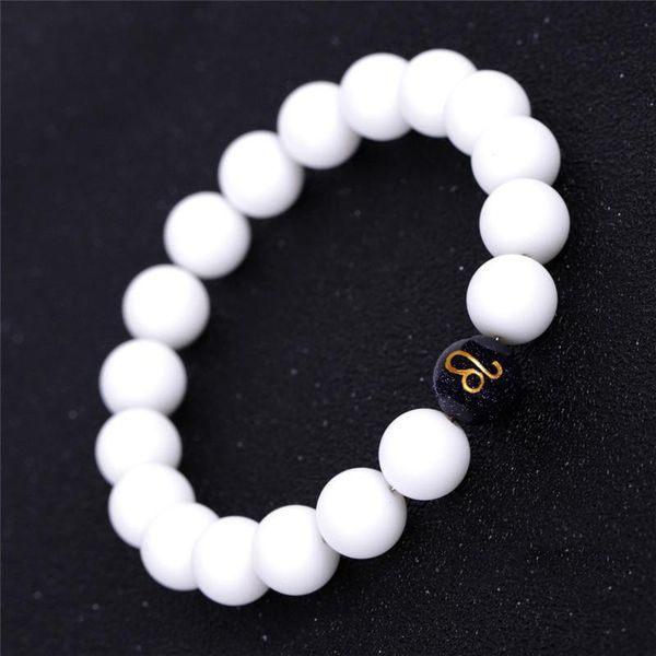 link, chain arenaceous stone twelve constellation bracelet couples bracelets femme beads accessory for jewelry, Black
link, chain arenaceous stone twelve constellation bracelet couples bracelets femme beads accessory for jewelry, Black