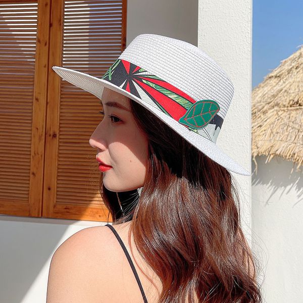 straw women's korean version tide beach net red summer versatile knitting fisherman's flat brim sunscreen hat, Blue;gray
straw women's korean version tide beach net red summer versatile knitting fisherman's flat brim sunscreen hat, Blue;gray