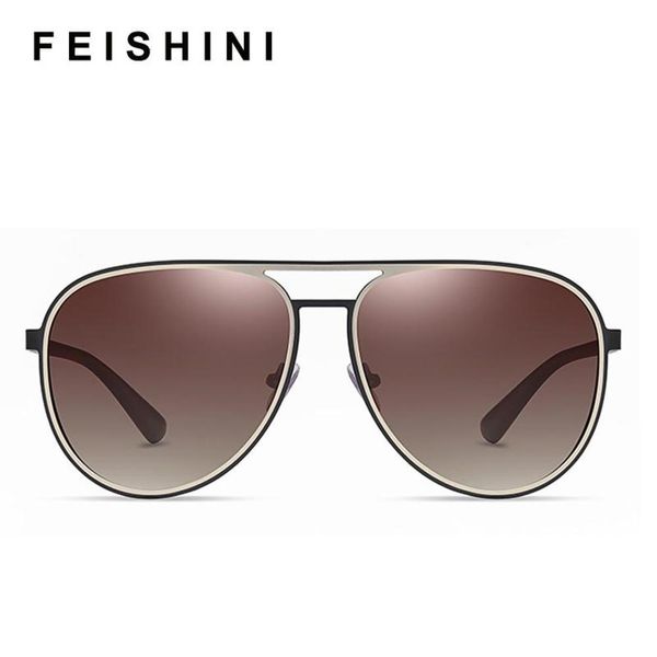 feishini big frame uv protection female sun glasses clear polaroid lens driver aluminum polarized sunglasses men pilot blue, White;black
feishini big frame uv protection female sun glasses clear polaroid lens driver aluminum polarized sunglasses men pilot blue, White;black