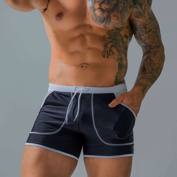 new large pocket men's boxer swimming trunks fashion close-fitting summer pool beach quick-drying shorts black
new large pocket men's boxer swimming trunks fashion close-fitting summer pool beach quick-drying shorts black