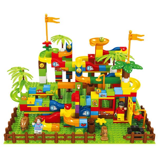 marble race run ball maze labyrinth track building block children toy diy funnel slide forest slide castle bricks toy kids gift
marble race run ball maze labyrinth track building block children toy diy funnel slide forest slide castle bricks toy kids gift