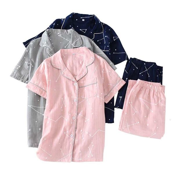 women's sleepwear spring and summer couples pajamas set comfort gauze cotton lovers simple style homewear men women casual wear c9, Black;red
women's sleepwear spring and summer couples pajamas set comfort gauze cotton lovers simple style homewear men women casual wear c9, Black;red
