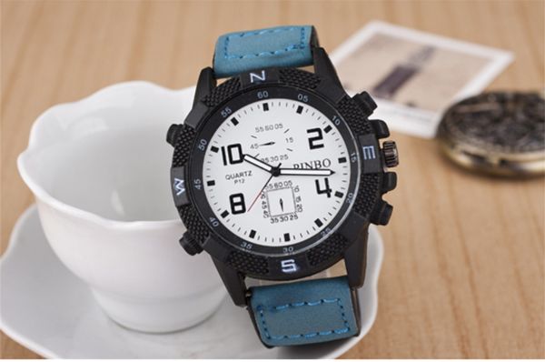 men 's quartz watch classical casual sports military pu leather band round male wristwatch, Slivery;brown
men 's quartz watch classical casual sports military pu leather band round male wristwatch, Slivery;brown