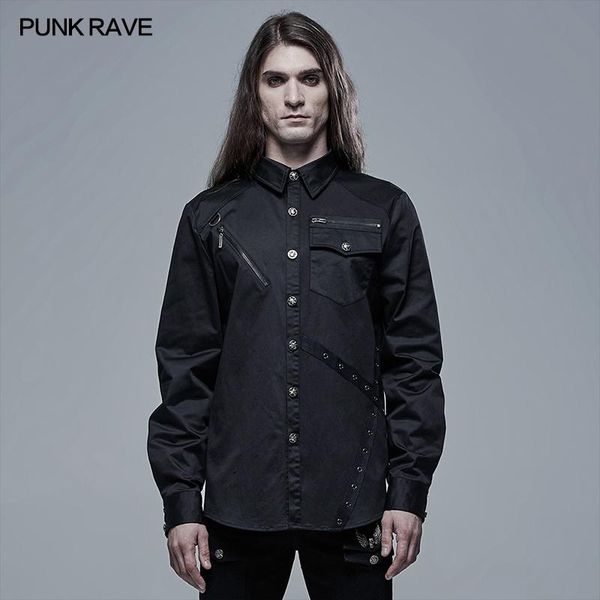 men's casual shirts punk rave handsome plaid spliced fit version shirt elastic personality men clothing daily black, White;black
men's casual shirts punk rave handsome plaid spliced fit version shirt elastic personality men clothing daily black, White;black