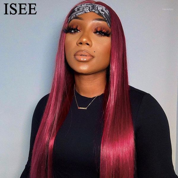 straight headband wig human hair wigs 180% density brazilian burgundy iseehair full machine made for women lace1, Black;brown
straight headband wig human hair wigs 180% density brazilian burgundy iseehair full machine made for women lace1, Black;brown