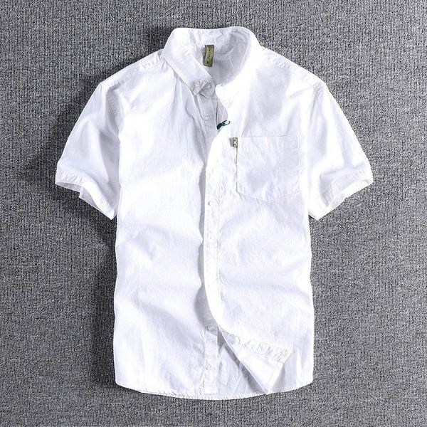 men's casual shirts 2021 simple pocket summer solid color short sleeve shirt thin oxford slim lapel white 186, White;black
men's casual shirts 2021 simple pocket summer solid color short sleeve shirt thin oxford slim lapel white 186, White;black