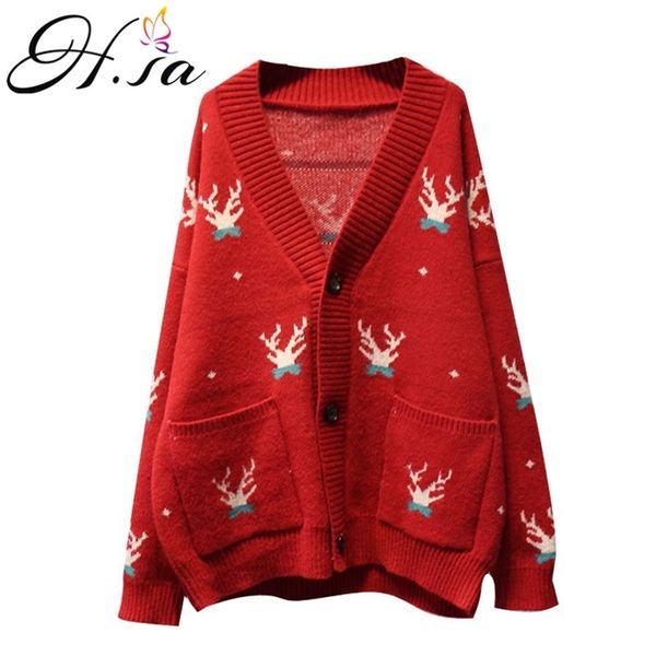 spring women fashion korean sweater jackets deer embroidery long knit coat oversized and cardigans femme 210430, White
spring women fashion korean sweater jackets deer embroidery long knit coat oversized and cardigans femme 210430, White