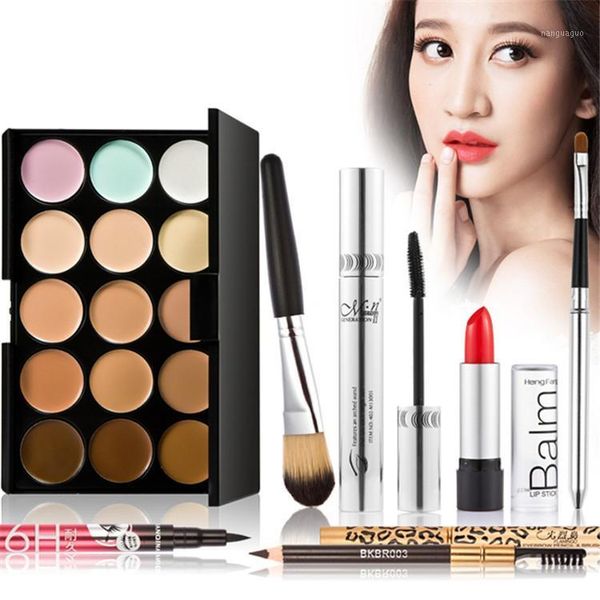 makup tool kit 7 pcs/sets beauty make up set combination 4 concealer eyelash cream lipstick liquid eyeliner makeup brush1
makup tool kit 7 pcs/sets beauty make up set combination 4 concealer eyelash cream lipstick liquid eyeliner makeup brush1
