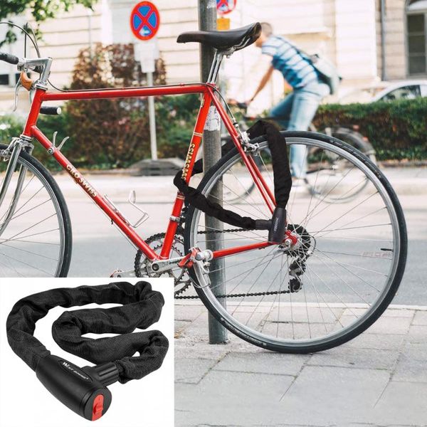 bike locks 0.6/0.9/1.2m bicycle chain lock safety anti-theft motorcycle mtb road universal with 2keys cycling accessory
bike locks 0.6/0.9/1.2m bicycle chain lock safety anti-theft motorcycle mtb road universal with 2keys cycling accessory