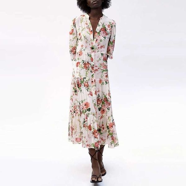 women loose floral patchwork dresses spring summer v neck long sleeve a line elegant beach dress vacation 210525, Black;gray
women loose floral patchwork dresses spring summer v neck long sleeve a line elegant beach dress vacation 210525, Black;gray
