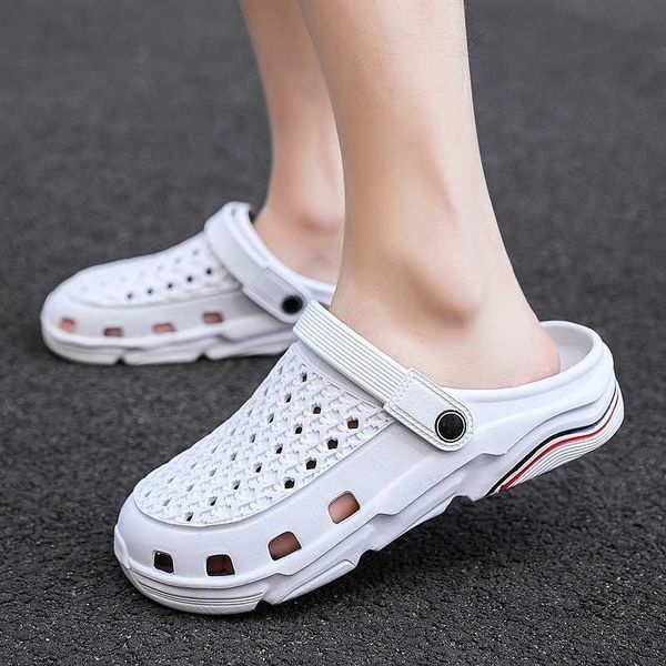 slippers summer trend outdoor wear baotou sandals men's non slip go out dongdong beach shoes 230g, Black
slippers summer trend outdoor wear baotou sandals men's non slip go out dongdong beach shoes 230g, Black
