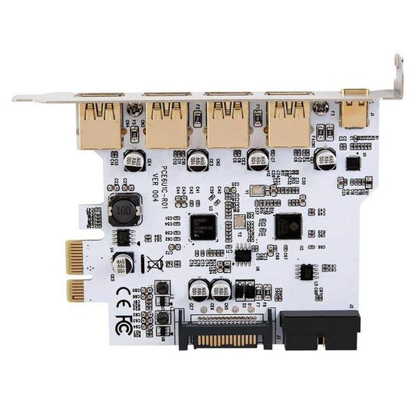 hubs add on card reversible usb-c/type-c connector pci-e type c expansion to usb 3.0 controller 5port 1port 3.1
hubs add on card reversible usb-c/type-c connector pci-e type c expansion to usb 3.0 controller 5port 1port 3.1