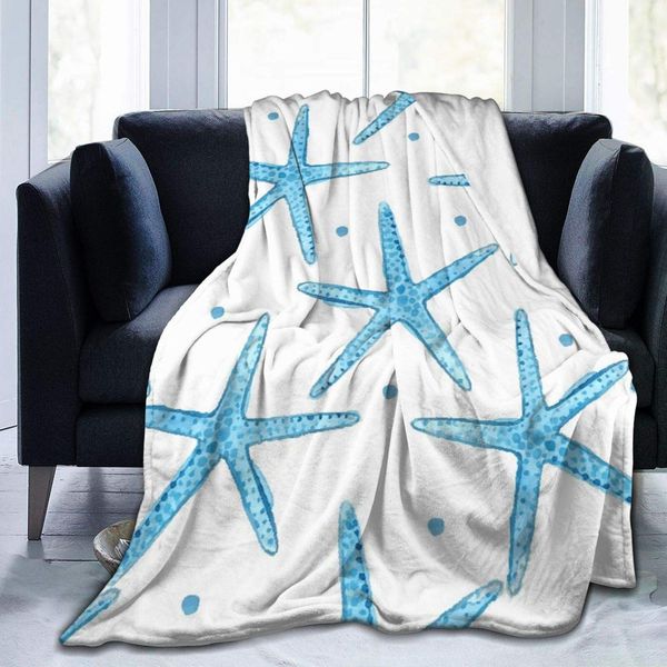 Ultra-Soft Micro Fleece Blanket,Blue Sea Stars Background Watercolor Starfish Seamless Pattern,Home Decor Warm Throw Blanket for
Ultra-Soft Micro Fleece Blanket,Blue Sea Stars Background Watercolor Starfish Seamless Pattern,Home Decor Warm Throw Blanket for