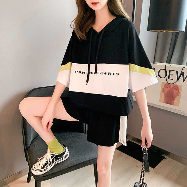 two piece dress shorts set casual suit female loose summer short sleeve hooded sweater two-piece sweat suits women outfits 4h, White
two piece dress shorts set casual suit female loose summer short sleeve hooded sweater two-piece sweat suits women outfits 4h, White