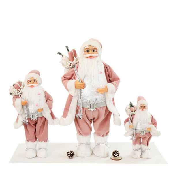 party favor 60/45/30cm pink stuffed toys santa claus doll christmas ornaments year home children decorations holiday xmas gift
party favor 60/45/30cm pink stuffed toys santa claus doll christmas ornaments year home children decorations holiday xmas gift