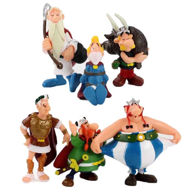 6Pcs/Set Cartoon The Adventures of Asterix PVC Action Figure Model Toy Doll Birthday Gift for Kids
6Pcs/Set Cartoon The Adventures of Asterix PVC Action Figure Model Toy Doll Birthday Gift for Kids