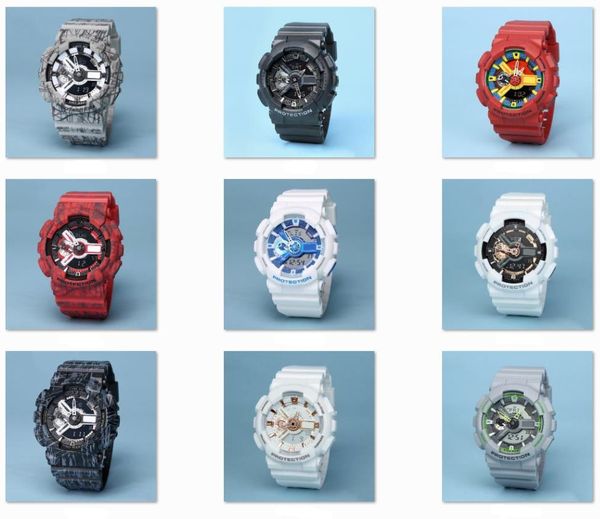 50 colors to choose newly impact sports cas10 watch men fashion brand waterproof big boy digital led multi-function multi zone time with box, Slivery;brown 
50 colors to choose newly impact sports cas10 watch men fashion brand waterproof big boy digital led multi-function multi zone time with box, Slivery;brown