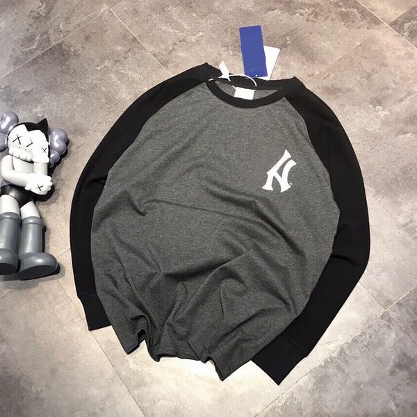 21 spring summer new fashion n + y color contrast long front and back printing casual loose couple short sleeve, White
21 spring summer new fashion n + y color contrast long front and back printing casual loose couple short sleeve, White