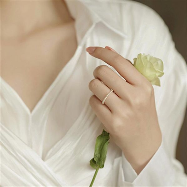 cluster rings fashion lovely geometric round pearl beads ring cute romantic minimalist style finger tail for women wedding accessories, Golden;silver
cluster rings fashion lovely geometric round pearl beads ring cute romantic minimalist style finger tail for women wedding accessories, Golden;silver