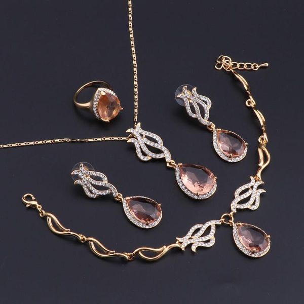 earrings & necklace oeoeos luxury champagne water drop cubic zirconia bridal wedding jewelry set for elegant women dinner dress fashion, Silver
earrings & necklace oeoeos luxury champagne water drop cubic zirconia bridal wedding jewelry set for elegant women dinner dress fashion, Silver
