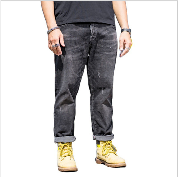 men's pants autumn style plus size loose trousers fashion multi-pocket fat overalls men g2024, Black
men's pants autumn style plus size loose trousers fashion multi-pocket fat overalls men g2024, Black