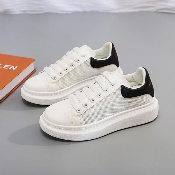 sandals little white shoes 2021 female summer mesh breathable casual all-match thick-soled explosion models, Black
sandals little white shoes 2021 female summer mesh breathable casual all-match thick-soled explosion models, Black