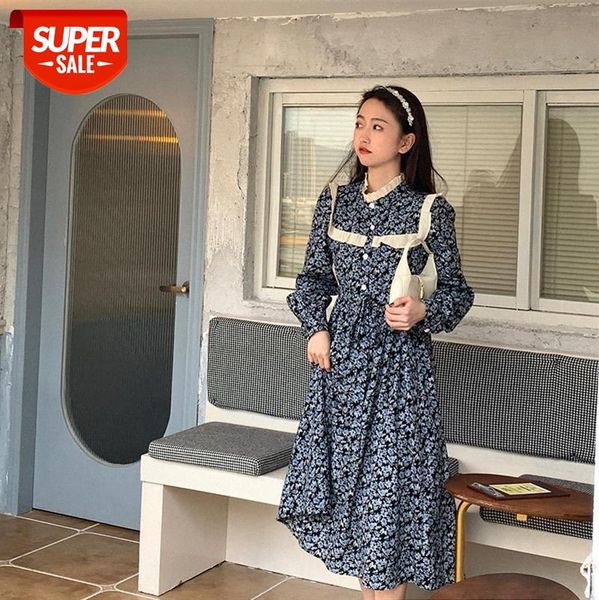 french floral dress women's long waist, thin and thick #wh8n, White;black
french floral dress women's long waist, thin and thick #wh8n, White;black