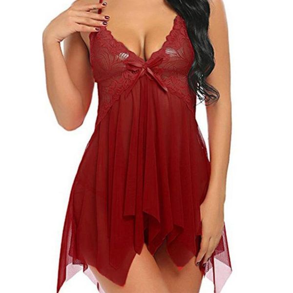 women's sleepwear large size night dress lingerie plus women front closure nightwear lace temptation underwear nightdress, Black;red
women's sleepwear large size night dress lingerie plus women front closure nightwear lace temptation underwear nightdress, Black;red