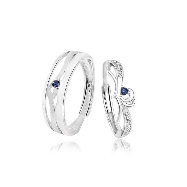 set s925 sterling silver simple personality couple engagement wedding ring valentine's day jewelry, Slivery;golden
set s925 sterling silver simple personality couple engagement wedding ring valentine's day jewelry, Slivery;golden
