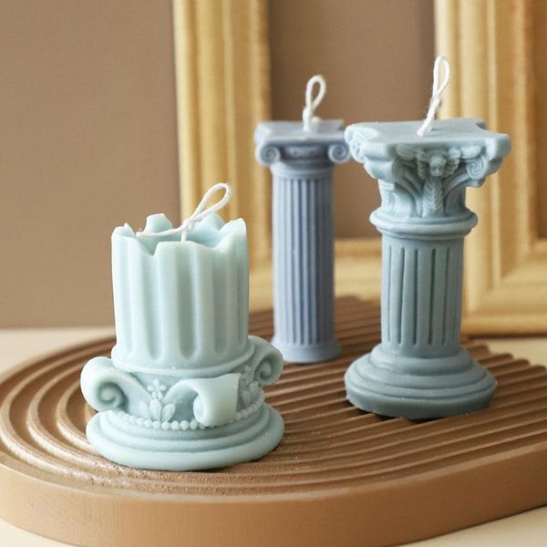 craft tools roman column candle silicone molds european round pillar mold diy plaster home decoration mould
craft tools roman column candle silicone molds european round pillar mold diy plaster home decoration mould