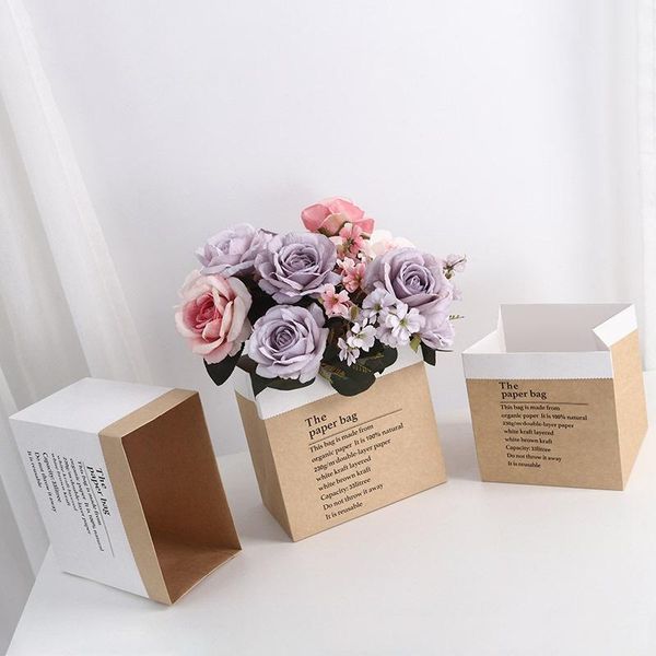 gift wrap 1pc flower bag hug box candy kraft paper holiday bouquet happy birthday valentines day s m l
gift wrap 1pc flower bag hug box candy kraft paper holiday bouquet happy birthday valentines day s m l