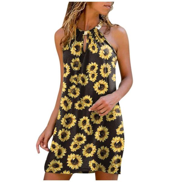 casual dresses sagace dress 2021 women fashion summer metal hanging neck flower printed strapless vestidos de mujer, Black;gray
casual dresses sagace dress 2021 women fashion summer metal hanging neck flower printed strapless vestidos de mujer, Black;gray