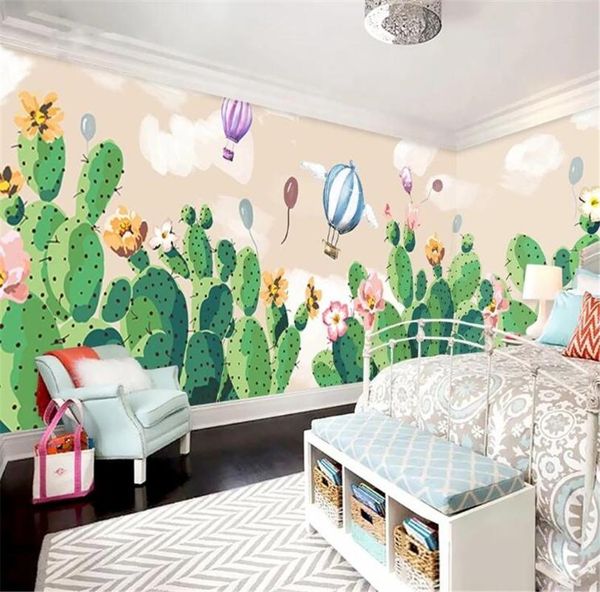 wallpapers milofi custom 3d wallpaper hand-painted cactus children's room background wall
wallpapers milofi custom 3d wallpaper hand-painted cactus children's room background wall