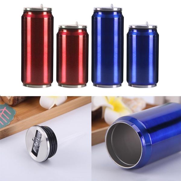 300/500ml stainless steel suction cups sports cola children's water can cooler bottle with straw bottles
300/500ml stainless steel suction cups sports cola children's water can cooler bottle with straw bottles