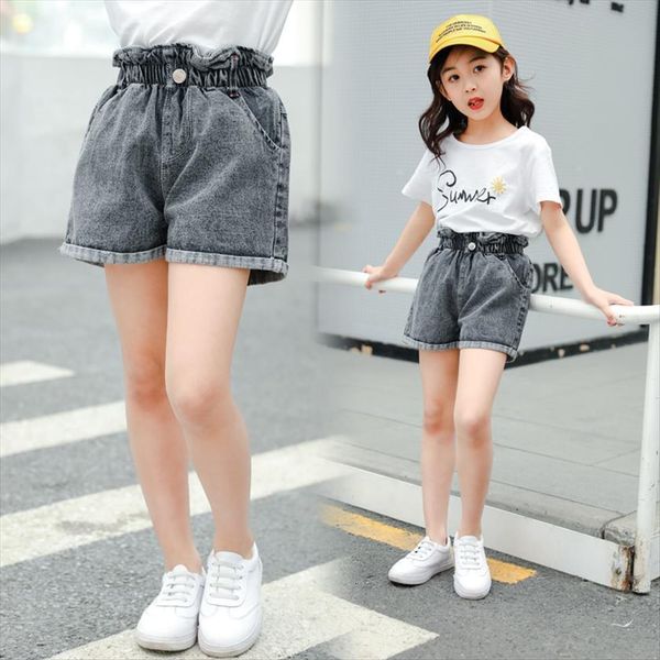 teenage girls high waist jeans shorts pure blue denim kids for summer loose pants fashion toddler clothes, Black
teenage girls high waist jeans shorts pure blue denim kids for summer loose pants fashion toddler clothes, Black