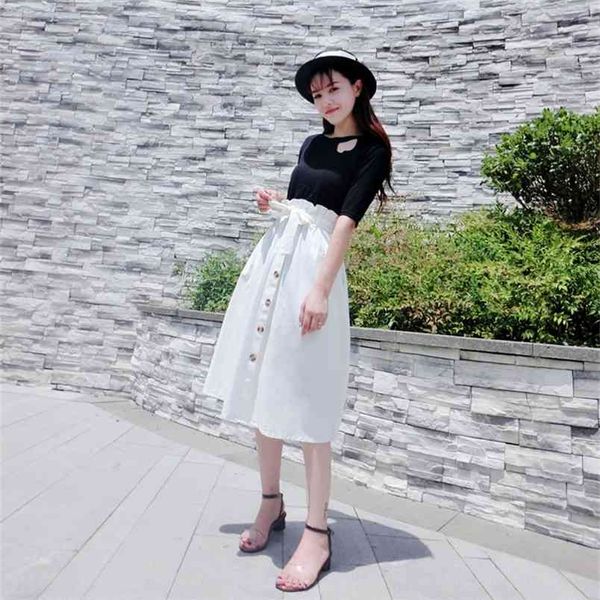 summer elastic high waist was thin simple literary bud skirt casual all-match women a-line long 210527, Black
summer elastic high waist was thin simple literary bud skirt casual all-match women a-line long 210527, Black