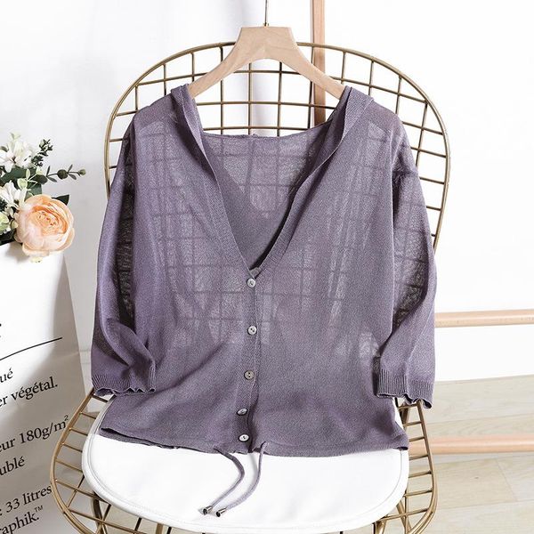 women's knits & tees 2021 ins women thin cardigans knitwear summer outwear coat knit, White
women's knits & tees 2021 ins women thin cardigans knitwear summer outwear coat knit, White