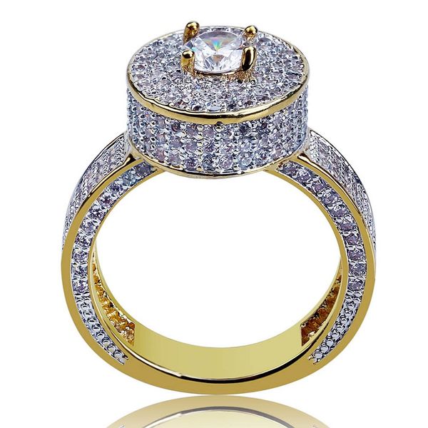 mens hip hop ring jewelry 18k gold plated fashion gemstone simulation diamond iced out rings for men, Golden;silver
mens hip hop ring jewelry 18k gold plated fashion gemstone simulation diamond iced out rings for men, Golden;silver