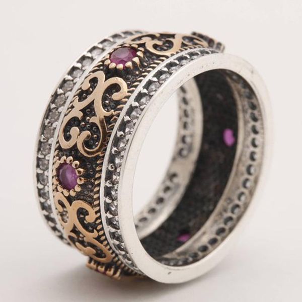cluster rings vintage single row purple rhinestone punk flower pattern ring for men women gifts gothic fashion jewelry bague z4p116, Golden;silver
cluster rings vintage single row purple rhinestone punk flower pattern ring for men women gifts gothic fashion jewelry bague z4p116, Golden;silver
