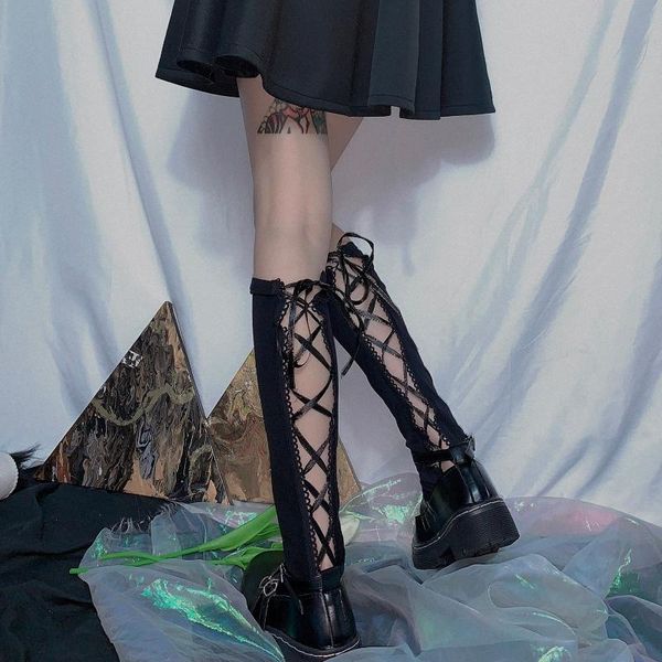 socks & hosiery harajuku gothic lolita hollow out lace-up ribbons punk women girls long school high, Black;white
socks & hosiery harajuku gothic lolita hollow out lace-up ribbons punk women girls long school high, Black;white