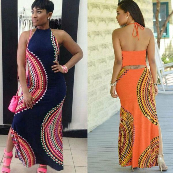 casual dresses hirigin women fashion long maxi summer beach hawaiian boho evening sundress dress hanging neck strap, Black;gray
casual dresses hirigin women fashion long maxi summer beach hawaiian boho evening sundress dress hanging neck strap, Black;gray