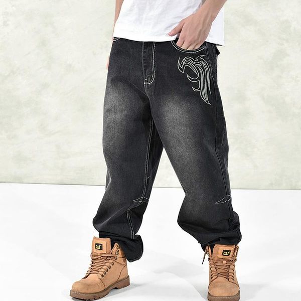 plus size 2021 summer chic men's baggy male casual denim straight pants fashion jeans loose trousers streetwear, Blue
plus size 2021 summer chic men's baggy male casual denim straight pants fashion jeans loose trousers streetwear, Blue