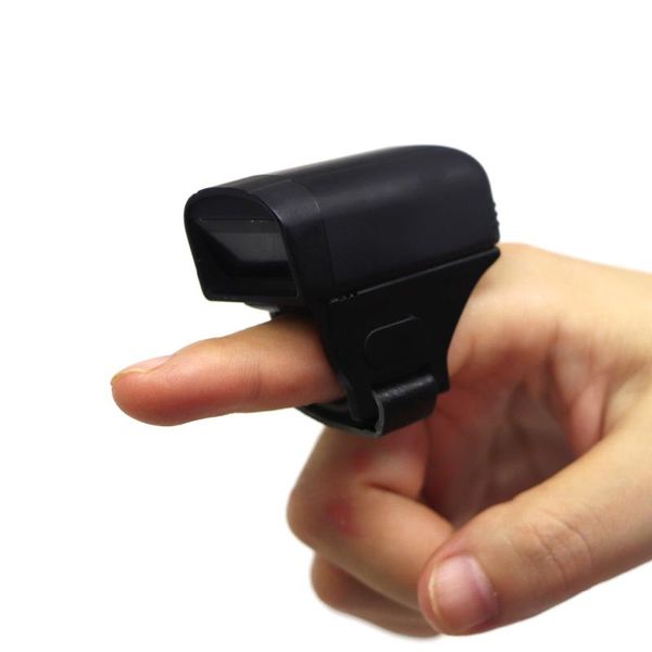 scanners finger ring bluetooth 2d barcode scanner for android device