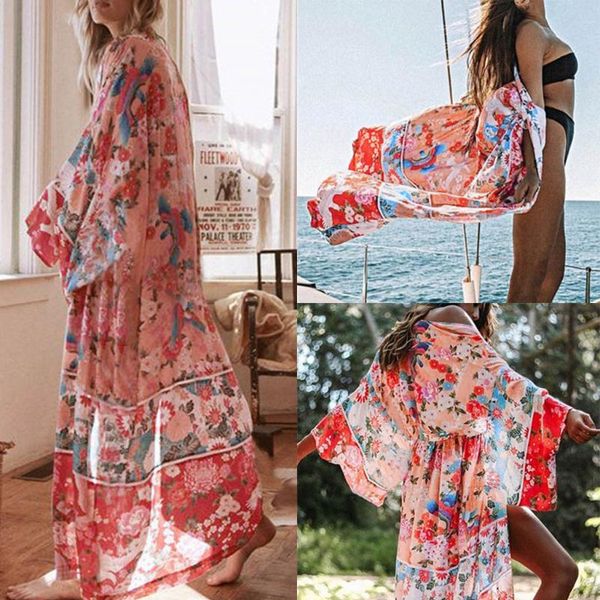 women's chiffon loose sun suit beach coat cardigan bikini swimsuit 2021 cover ups sarong saida praia kaftan swimwear, White;black
women's chiffon loose sun suit beach coat cardigan bikini swimsuit 2021 cover ups sarong saida praia kaftan swimwear, White;black