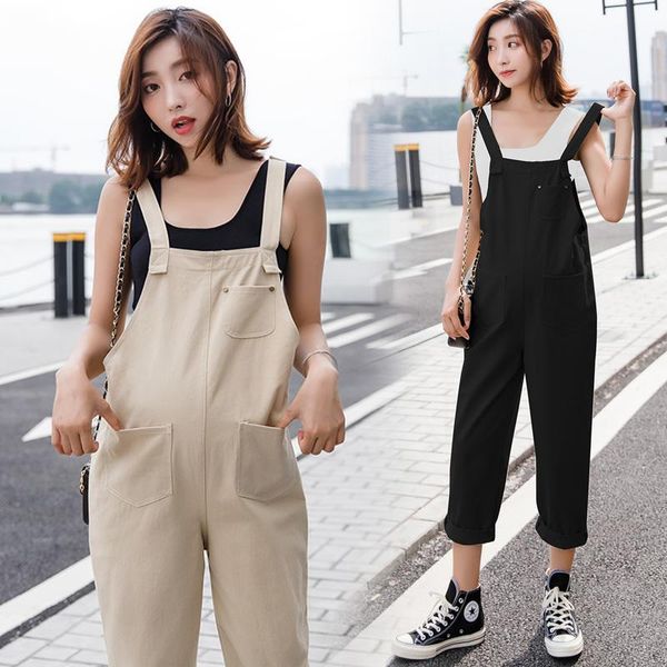 maternity bottoms spring and summer fashion pregnant women suspenders trousers plus size cotton linen jumpsuits casual overalls, White
maternity bottoms spring and summer fashion pregnant women suspenders trousers plus size cotton linen jumpsuits casual overalls, White