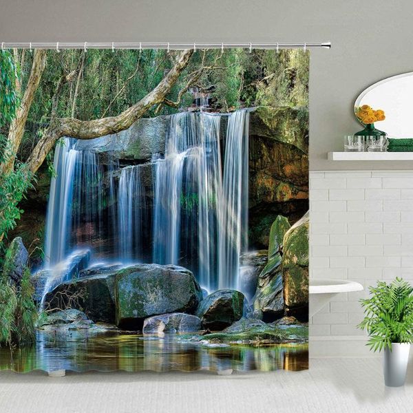 shower curtains waterfall forest plant landscape waterproof fabric ocean scenery bathroom decor screen cloth curtain with hooks
shower curtains waterfall forest plant landscape waterproof fabric ocean scenery bathroom decor screen cloth curtain with hooks