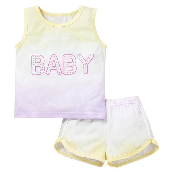 clothing sets kids set baby fashionable 2 piece suits boys girls cotton casual gradient color sleeveless vest shorts outfits clothes, White
clothing sets kids set baby fashionable 2 piece suits boys girls cotton casual gradient color sleeveless vest shorts outfits clothes, White