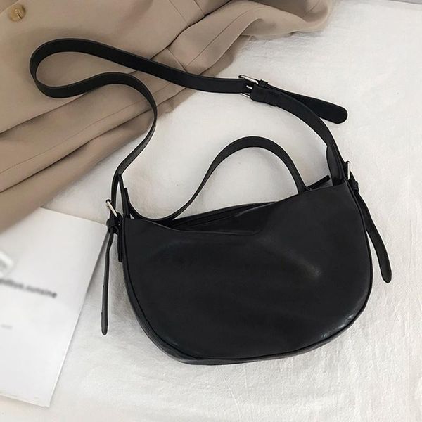 waist bags women's korean style vintage black adjustable strap messenger bag simple casual pu shoulder for women
waist bags women's korean style vintage black adjustable strap messenger bag simple casual pu shoulder for women
