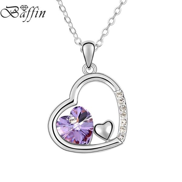 pendant necklaces baffin romantic double heart necklaces&pendants crystals from for women jewelry valentine's day gift, Silver
pendant necklaces baffin romantic double heart necklaces&pendants crystals from for women jewelry valentine's day gift, Silver